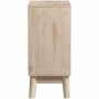 Table de Nuit Gris Bois MDF Blanc (45 x 30 x 65 cm)