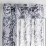 Rideau Blanc Tropical 100 % polyester Noir (140 x 240 cm)
