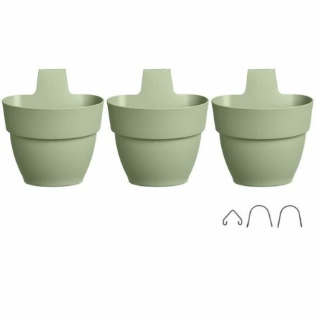 Set de pots Elho Vibia Campana Foret 17 x 20,7 x 29,7 cm Vert 3 Unités