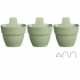 Set de pots Elho Vibia Campana Foret 17 x 20,7 x 29,7 cm Vert 3 Unités