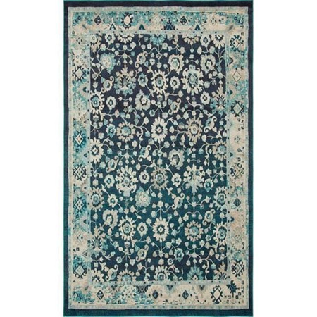 Tapis Nazar polypropylène Beige Bleu Vintage (120 x 170 cm)