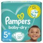 Couches Pampers Baby-Dry Taille 5 (37 uds)