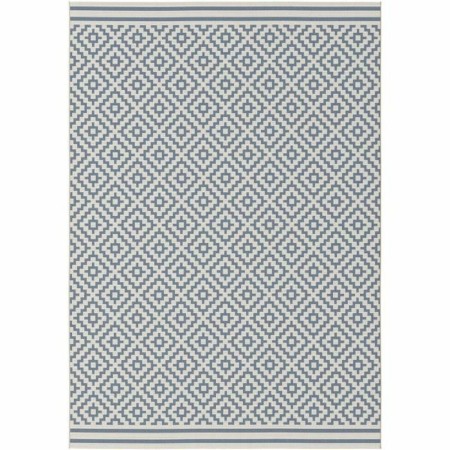 Tapis Balta Losanges Bleu Synthétique (120 x 170 cm)