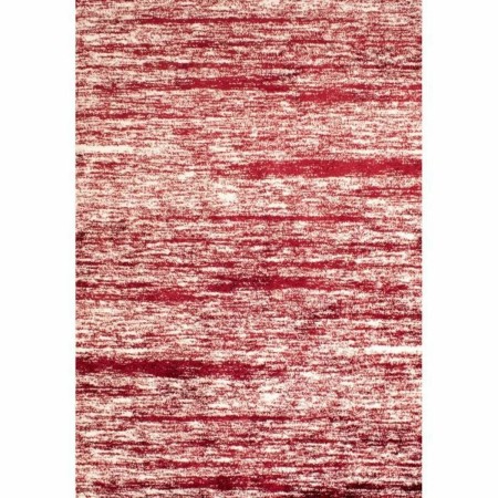 Tapis Nazar Rayures Rouge Polyester (80 x 150 cm)