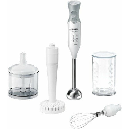 Mixeur Manuel Multifonction avec Accessoires BOSCH MSM66155 600 W Gris Blanc