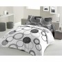 Jeu de draps Lovely Home Cercles Anthracite (200 x 200 cm)