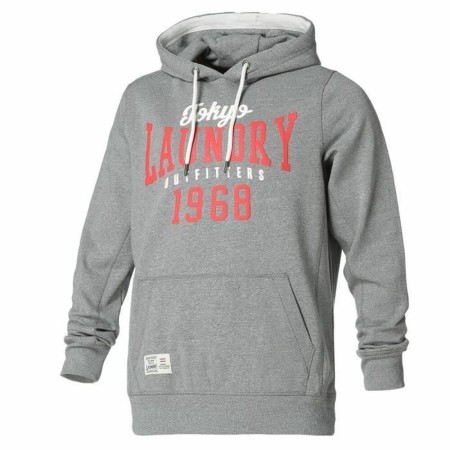 Sweat à capuche homme Tokyo Laundry Gris