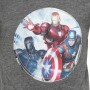 T shirt à manches courtes Enfant The Avengers Gris foncé