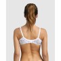 Soutien-gorge DIM Blanc Fleurs