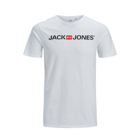 T-shirt à manches courtes homme Jack & Jones Blanc