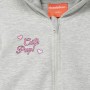Sweat-shirt à capuche fille The Paw Patrol Gris