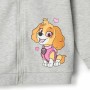 Sweat-shirt à capuche fille The Paw Patrol Gris