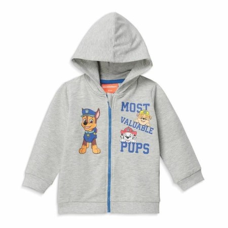 Sweat à capuche enfant The Paw Patrol Gris