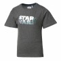 T shirt à manches courtes Enfant Star Wars Gris foncé