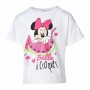 T shirt à manches courtes Enfant Disney Minnie Mouse Blanc