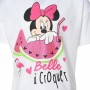 T shirt à manches courtes Enfant Disney Minnie Mouse Blanc