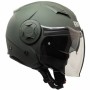 Casque CGM 129A Vert Motocyclette Jet