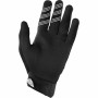 Gants de moto Shot Race Gear Slam Cross Devo Noir Blanc Cross