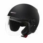 Casque Nox Noir Motocyclette Jet