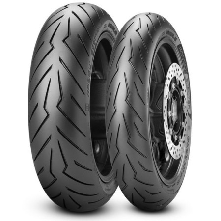 Pneus pour motos Pirelli DIABLO ROSSO SCOOTER 120/70HR14