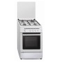 Cuisinière à Gaz Vitrokitchen CB55BB   BUT Blanc 1800 W