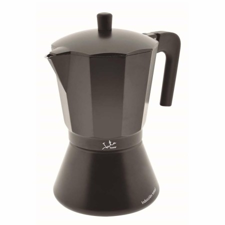 Cafetière Italienne JATA CFI9 Noir Aluminium (9 Tasses)