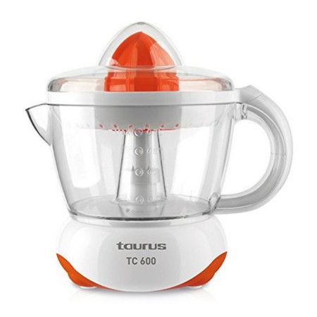 Centrifugeuse électrique Taurus TC600 Blanc/Orange (700 ml)