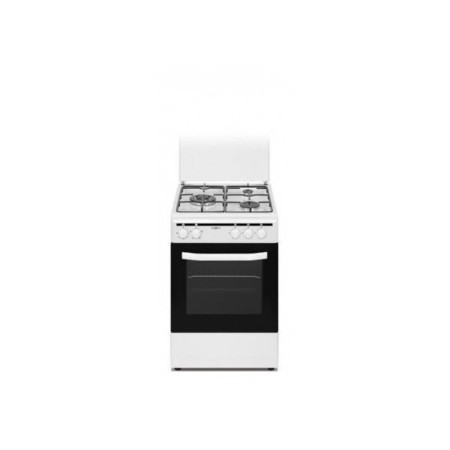 Cuisinière à Gaz Vitrokitchen CB5535BBE Blanc (50 x 55 cm)