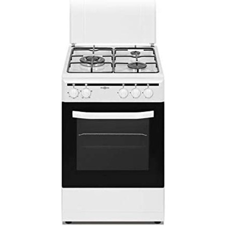 Cuisinière à Gaz Vitrokitchen CB5535BNE  NAT Blanc