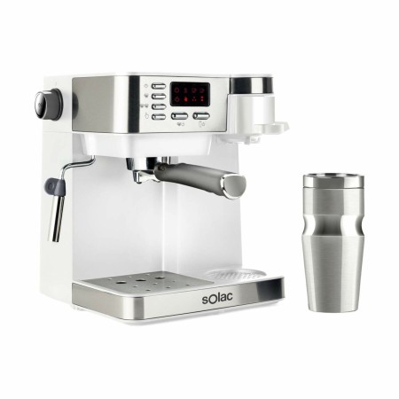 Café Express Arm Solac CE4497 Argenté Blanc 850 W 1,2 L