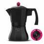 Cafetière Italienne Taurus KCP9006I 6T Noir Aluminium (6 Tasses)