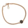 Bracelet Femme Sif Jakobs B2071-BK-RG Rose Argent 925 (16 - 20 cm)