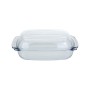 Plat à Gratin Verre Transparent (33,8 x 24 x 9 cm) (4,1 L)