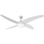 Ventilateur de Plafond avec Lumière EDM Caspio Blanc 60 W