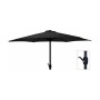 Parasol Ambiance Gris Textile Fer