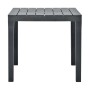 Table d'appoint IPAE Progarden Bali Noir Résine (78 x 78 x 72 cm)