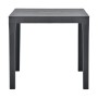 Table d'appoint IPAE Progarden Bali Noir Résine (78 x 78 x 72 cm)