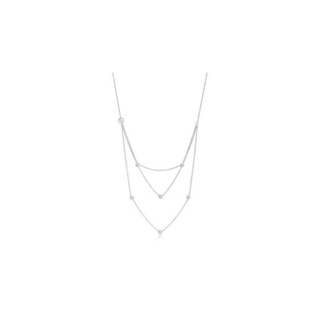 Collier Femme Sif Jakobs C1050-3-CZ (35 cm)