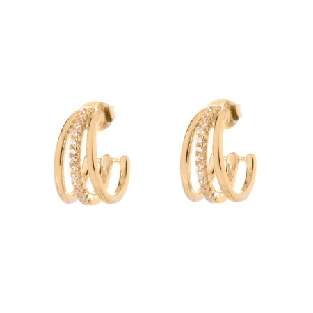 Boucles d´oreilles Femme Sif Jakobs E0300-CZ-YG (1 cm)