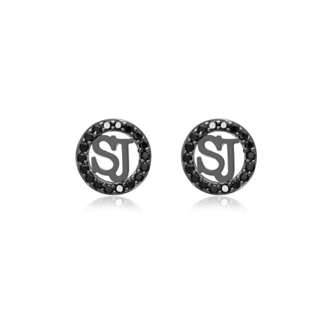 Boucles d´oreilles Femme Sif Jakobs E1001-BK-BK (1 cm)