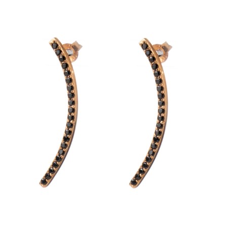 Boucles d´oreilles Femme Sif Jakobs E1017-BK-RG (3,5 cm)