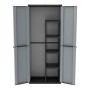 Armoire à balai Terry JLine 368 Gris 68 x 37,5 x 163,5 cm