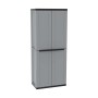 Armoire Terry jline268 Noir/Gris Résine (68 x 37,5 x 163,5 cm)