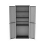 Armoire Terry jline268 Noir/Gris Résine (68 x 37,5 x 163,5 cm)