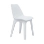 Chaise de Salle à Manger IPAE Progarden Blanc (45 x 49,5 x 81 cm)