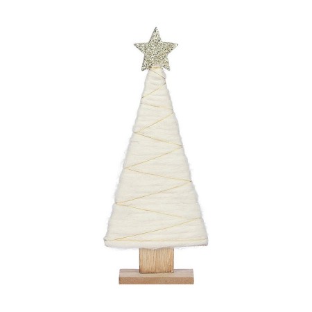 Sapin de Noël Black Box Bois Blanc (13 x 5 x 31 cm)