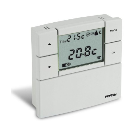 Thermostat Perry 03014 Numérique Blanc