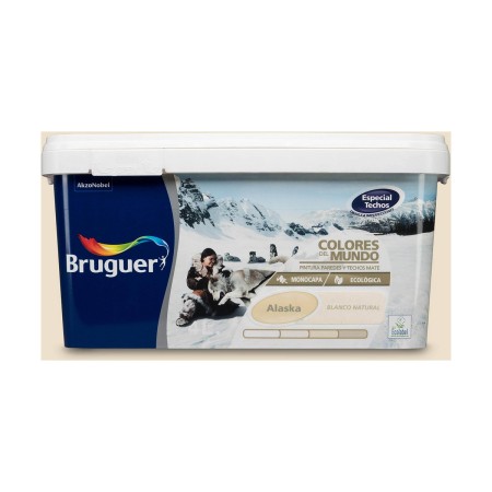 Peinture Bruguer Alaska 4 L Blanc Naturel