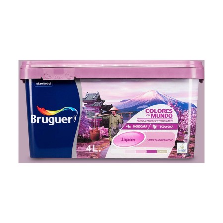 Peinture Bruguer Colores Del Mundo 4 L Violet