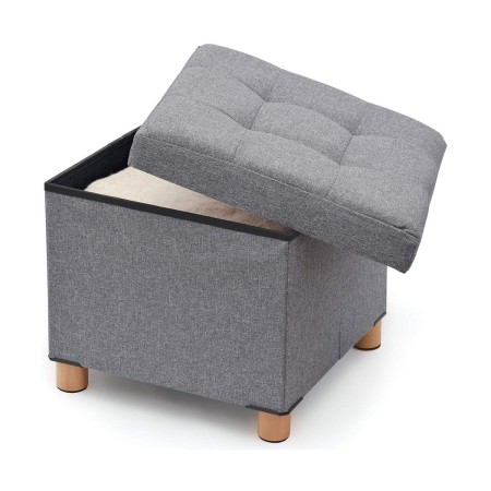 Pouf Domopak Living Tissu (38 x 38 x 34 cm)